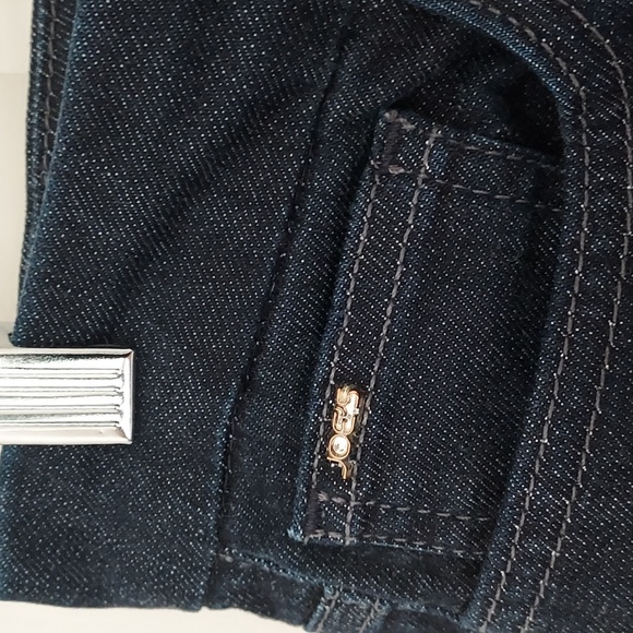 Joe's Jeans Wide Flare Freyed Jean's - Picture 3 of 10